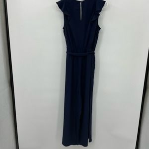 Womens Charter ClubJump Suit‎ Size 6 NWT Navy Blue (P25)